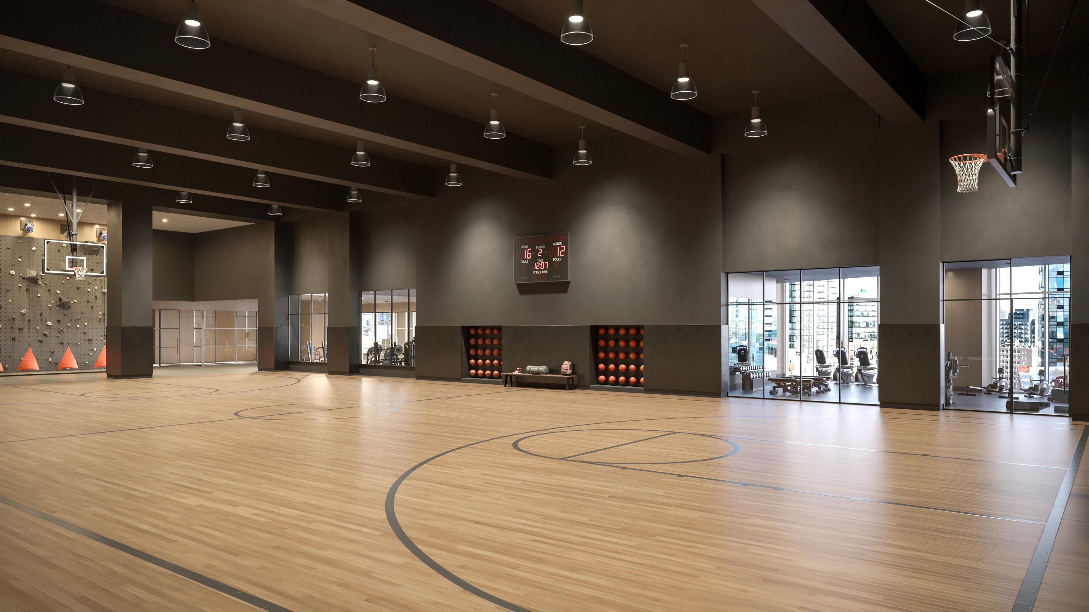 Private Basketball Court for The Journal Residents