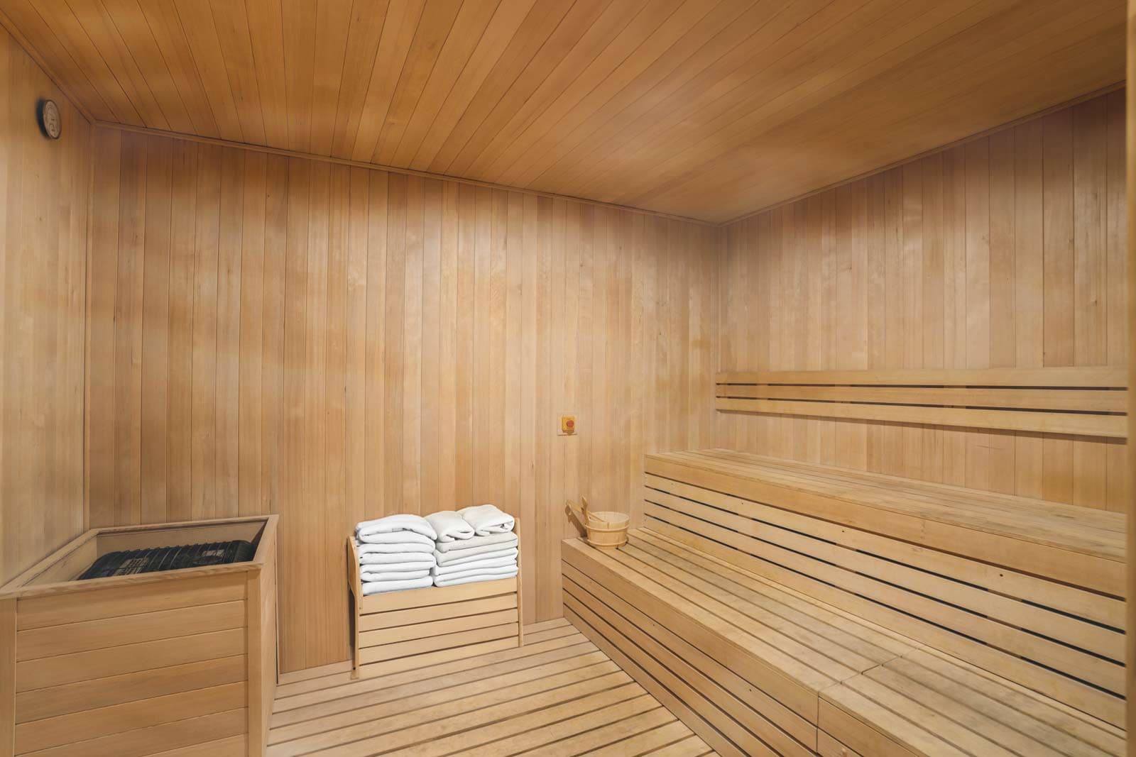 Sauna and Steam Rooms at The Journal