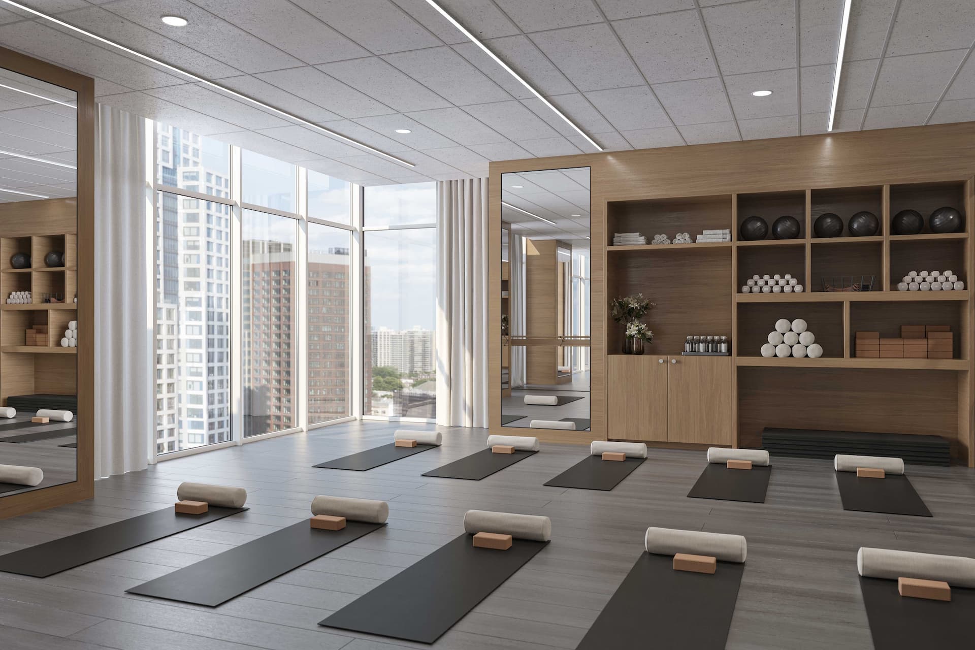 Yoga Studio inside The Journal