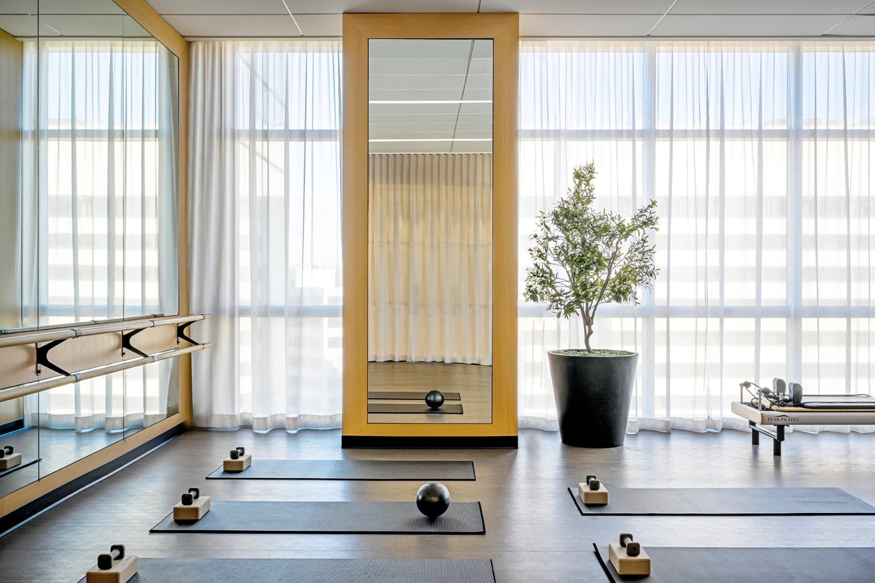 Yoga Studio inside The Journal